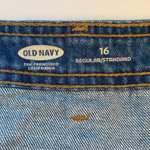 Old Navy denim button front mini skirt - Picture 4 of 8